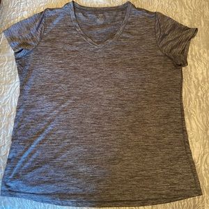 Women’s Gray Activewear Top